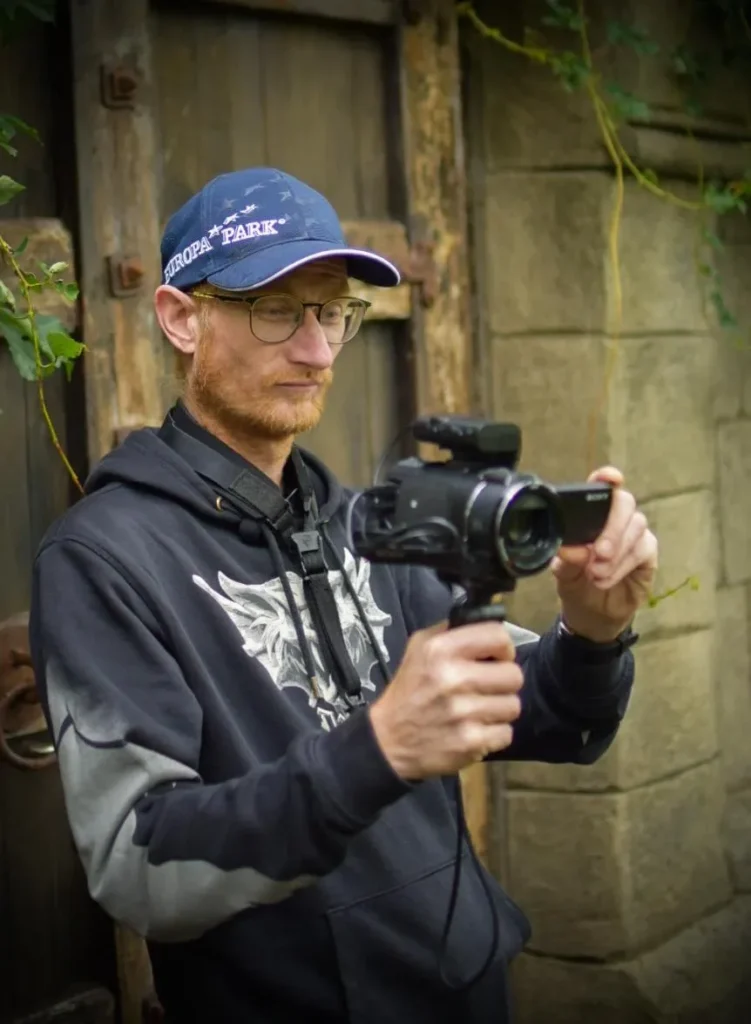 Stefan de Brie met Camera